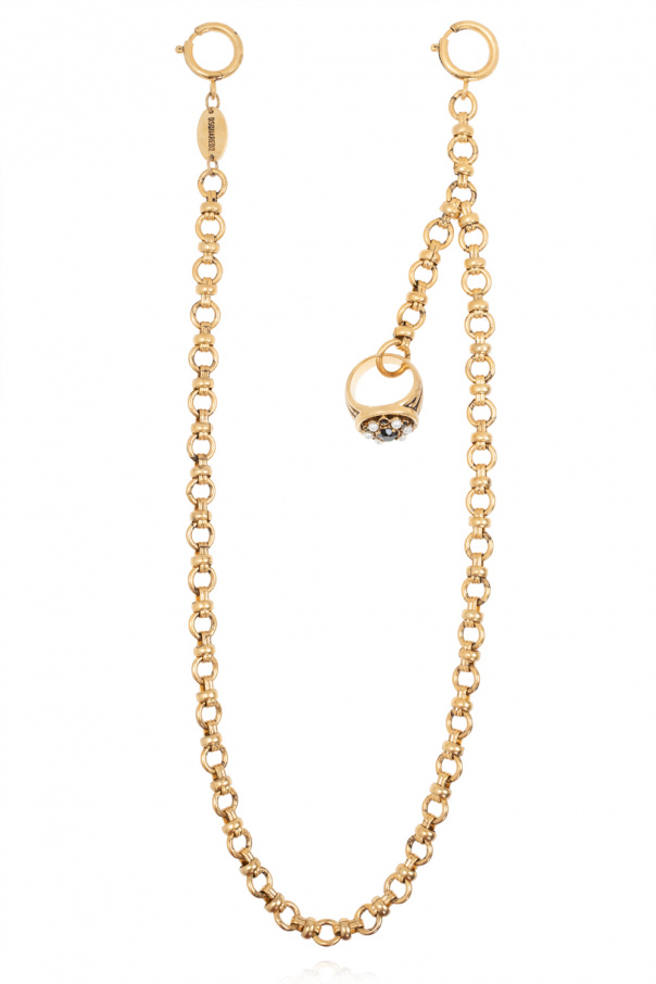 Dsquared2 Brass necklace